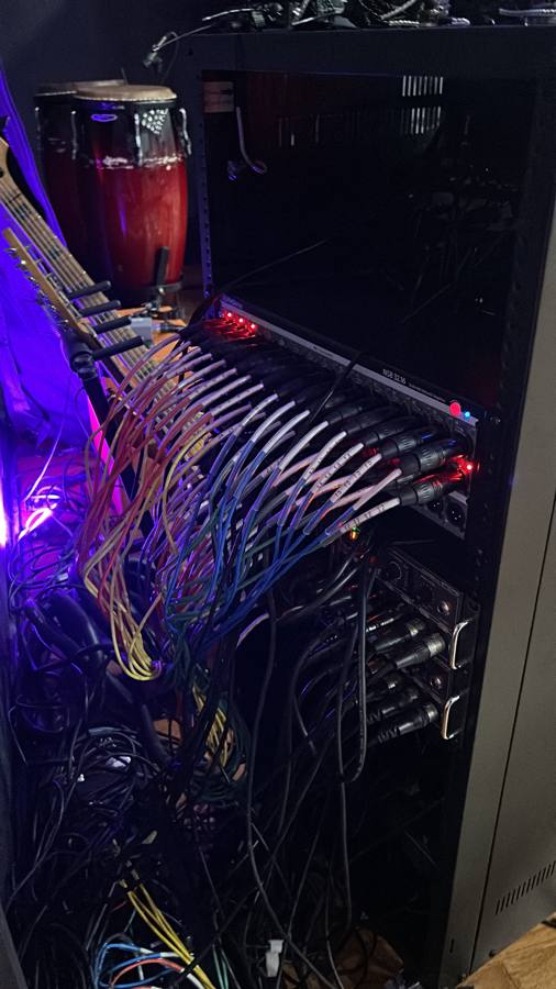 Digital stage box build